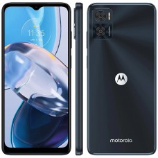 Oferta Relâmpago Celular Motorola Moto E22 Preto 128GB, 4GB RAM, Tela de 6.5", Câmera Traseira Dupla 16MP, Android 12 e Processador Octa Core